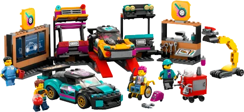 LEGO box 60389 Custom Car Garage
