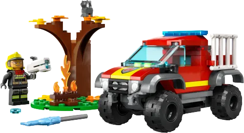 LEGO-Verpackung 60393 Feuerwehr-Pickup