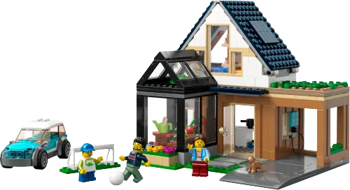 LEGO-Verpackung 60398 Familienhaus mit Elektroauto