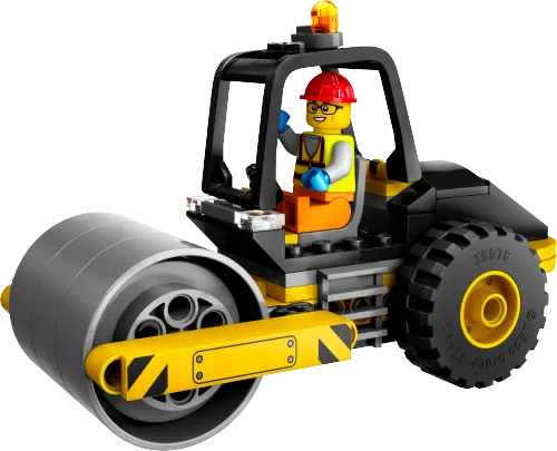 Boîte LEGO 60401 Le rouleau compresseur de chantier