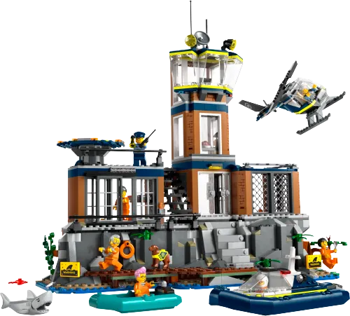 LEGO box 60419 Police Prison Island