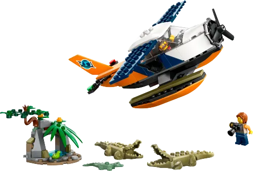 Boîte LEGO 60425 L’hydravion de l’explorateur de la jungle