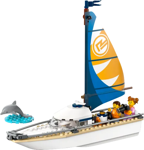 Boîte LEGO 60438 Le voilier