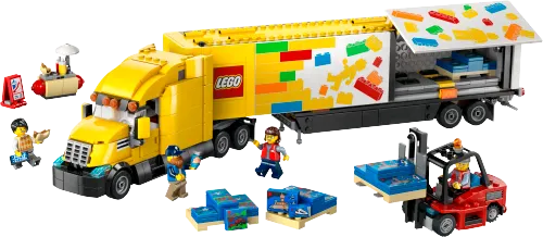 LEGO box 60440 Yellow Delivery Truck