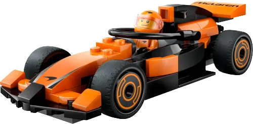 Scatola LEGO 60442 Pilota e monoposto McLaren F1®