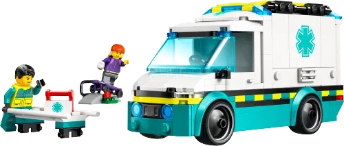 Scatola LEGO 60451 Ambulanza di emergenza