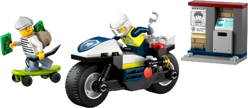 LEGO-Verpackung 60455 Verfolgungsjagd mit dem Polizeimotorrad