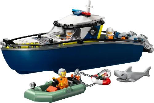 Scatola LEGO 60456 Inseguimento del motoscafo della Polizia