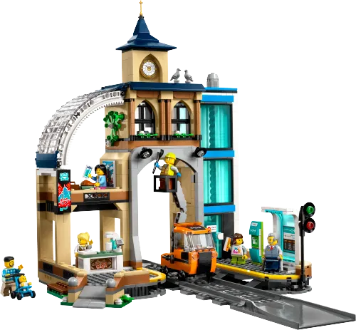 Caja de LEGO 60469 Estación Central de Ferrocarril