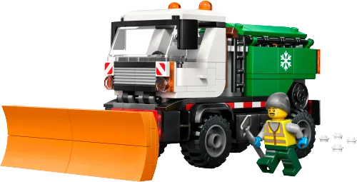 LEGO box 60490 Snowplow