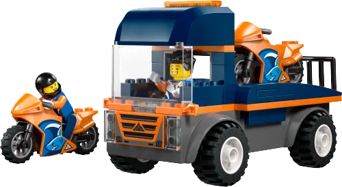 LEGO box 60491 Motorcycle Transporter