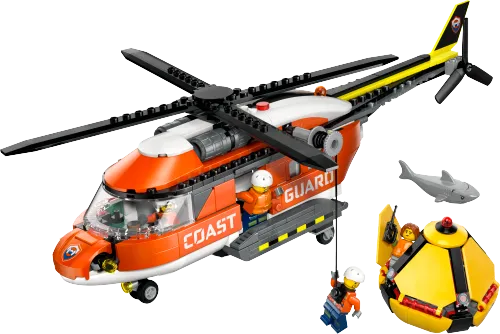 Scatola LEGO 60503 Elicottero della Guardia Costiera