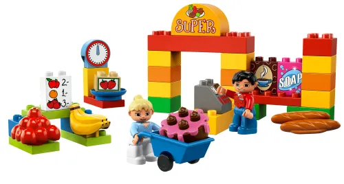 Boîte LEGO 6137 Mon premier supermarché