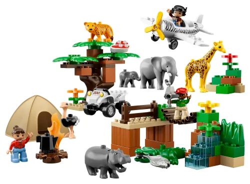 Boîte LEGO 6156 Le safari