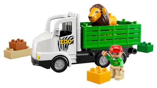 Boîte LEGO 6172 Le camion du zoo