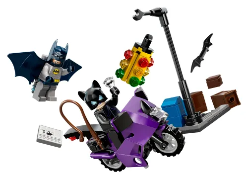 LEGO-Verpackung 6858 Catwoman Catcycle Stadtverfolgung
