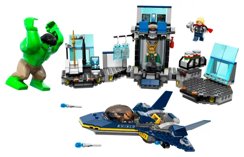 Boîte LEGO 6868 L'évasion en héliporteur de Hulk™