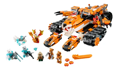 LEGO box 70224 Tiger's Mobile Command