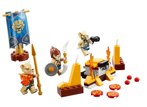 Boîte LEGO 70229 La tribu Lion