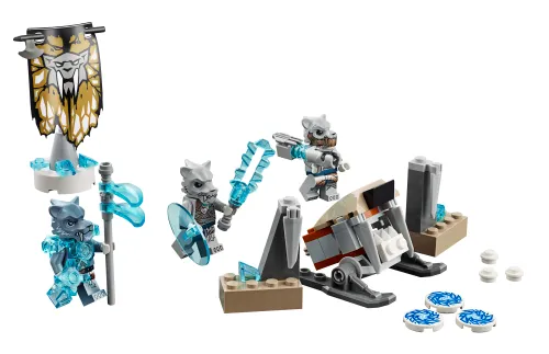 Boîte LEGO 70232 La tribu Tigre à dents de sabre