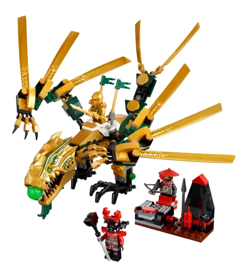 Boîte LEGO 70503 Le dragon d'or