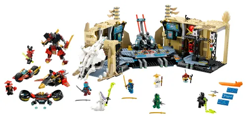 LEGO box 70596 Samurai X Cave Chaos