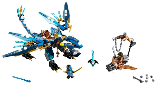 Boîte LEGO 70602 Le dragon élémentaire de Jay