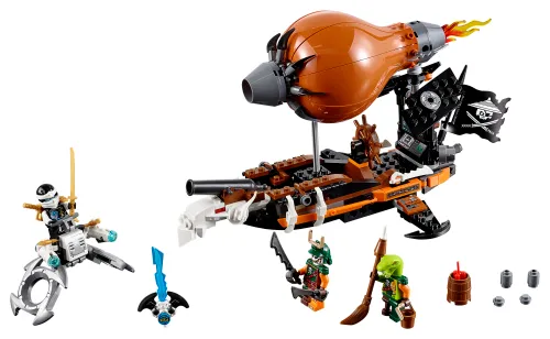 Boîte LEGO 70603 L'attaque du Zeppelin des Pirates