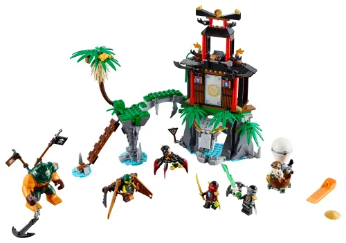 Scatola LEGO 70604 Isola di Tiger Widow