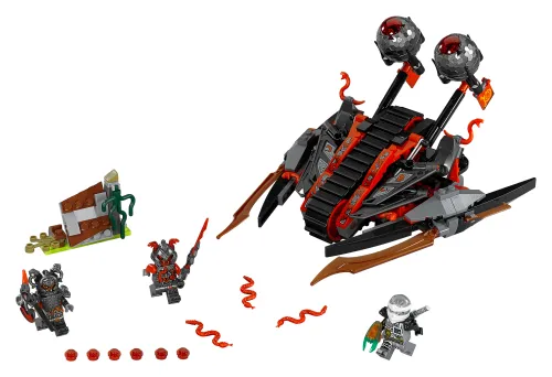 Boîte LEGO 70624 La catapulte Vermillion