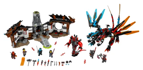 LEGO box 70627 Dragon's Forge