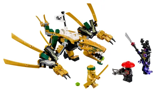 LEGO-Verpackung 70666 Goldener Drache