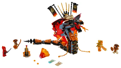 Boîte LEGO 70674 Croc' feu