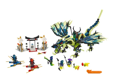 LEGO box 70736 Attack of the Morro Dragon