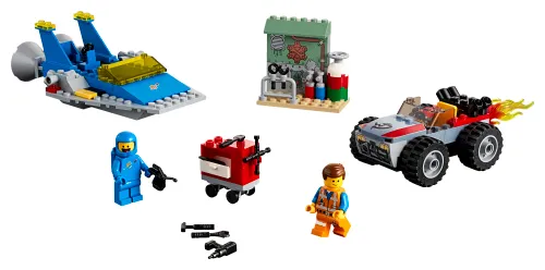 Scatola LEGO 70821 Emmet e l’officina Aggiustatutto di Benny!