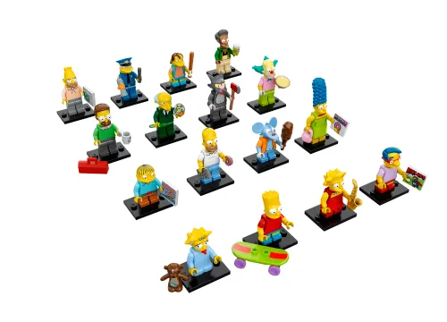 LEGO box 71005 LEGO® Minifigures, The Simpsons™ Series