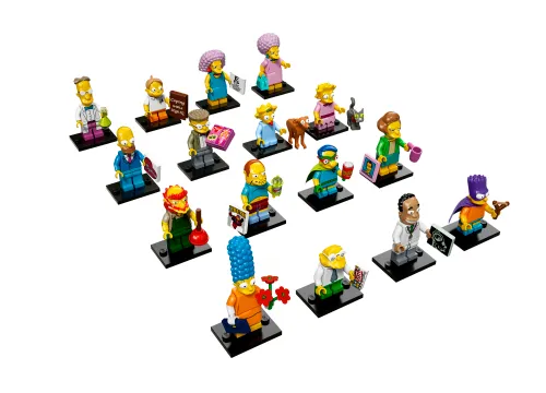 LEGO box 71009 LEGO® Minifigures, The Simpsons™ Series 2