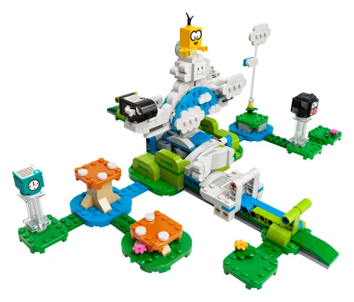 Scatola LEGO 71389 Il mondo-cielo di Lakitu - Pack di espansione