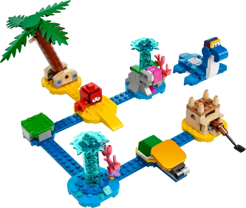 Scatola LEGO 71398 Lungomare di Dorrie - Pack di Espansione
