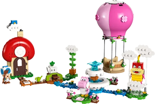 LEGO box 71419 Peach's Garden Balloon Ride Expansion Set