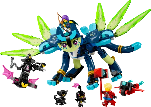LEGO box 71476 Zoey and Zian the Cat-Owl