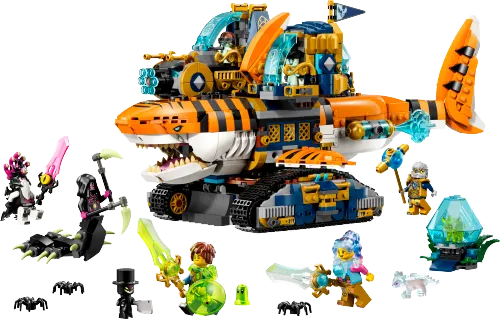 LEGO box 71515 Tiger Shark Tank