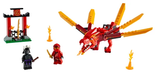 Scatola LEGO 71701 Dragone del fuoco di Kai