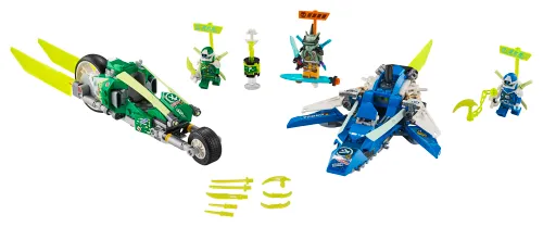 LEGO box 71709 Jay and Lloyd's Velocity Racers