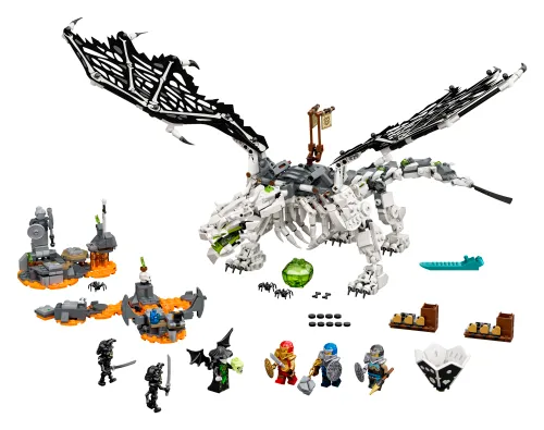 LEGO box 71721 Skull Sorcerer's Dragon