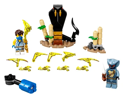 Scatola LEGO 71732 Battaglia epica - Jay vs Serpentino