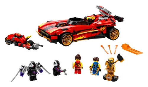 LEGO-Verpackung 71737 X-1 Ninja Supercar