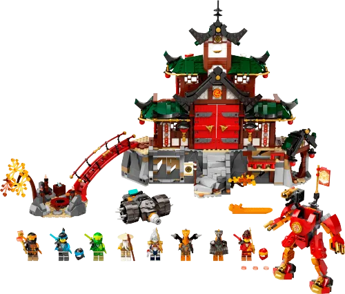 LEGO box 71767 Ninja Dojo Temple