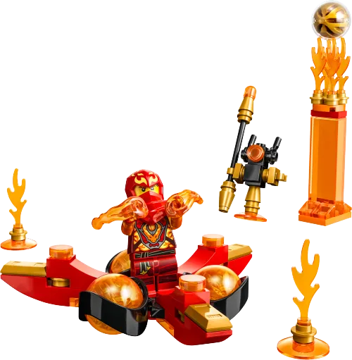 Scatola LEGO 71777 Salto mortale Spinjitzu del drago di Kai