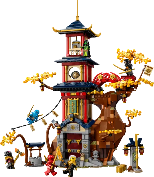 LEGO box 71795 Temple of the Dragon Energy Cores